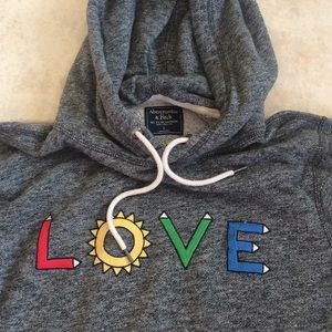 Abercrombie & Fitch LOVE hoodie